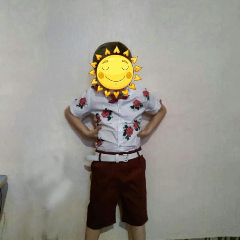 Костюмы для маленьких мальчиков костюм лето 2019 однобортные Детские блейзеры