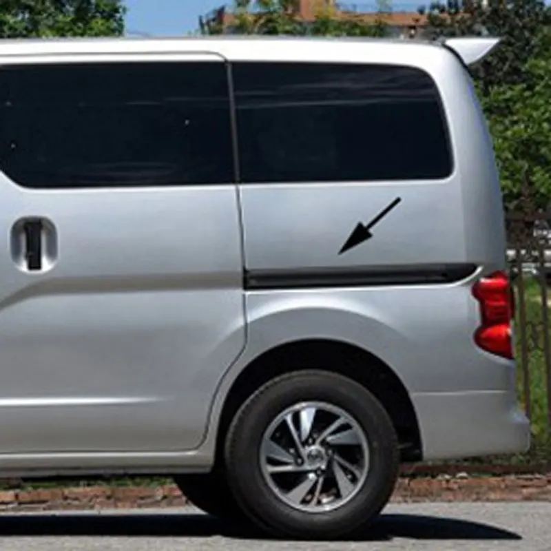 4 шт. направляющие для Nissan Nv200 Evalia Abs|Хромирование| |