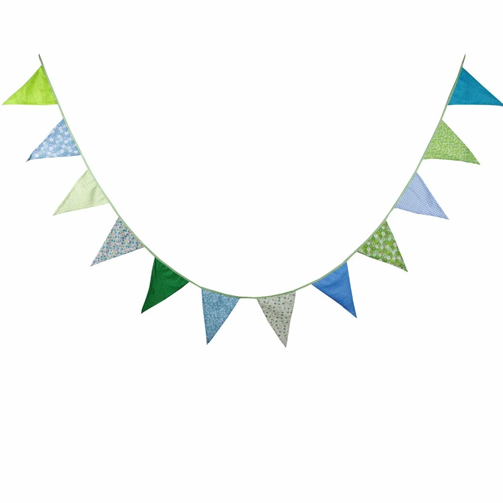 12 флагов 3 6 м большого размера разноцветный синий зеленый хлопок ткань баннер из