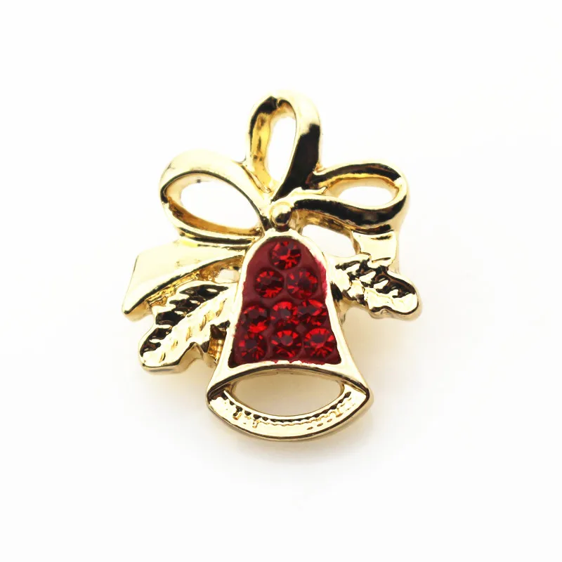 Горячая продажа Рождественский колокольчик кнопка оснастки Рождественские