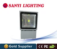 AC85-265V Waterproof LED Flood Light 10w 20w 30w 50w 100w Warm White / Cool White / Blue / Yellow / Red Outdoor Lighting