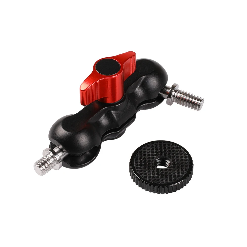 Шарнирное крепление Magic Arm Monitor с двойной шаровой головкой + винт 1/4 &quotдля камеры