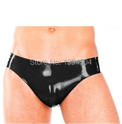 Новинка 2017 экзотическое нижнее белье Горячие мужские черные латексные Открытые