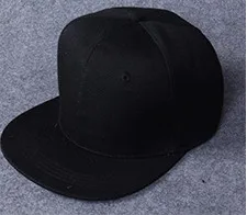 Черный Черная, розовая, белая, синяя, красная, зеленая, серая, кофейная бейсболка, бейсболка Bboy, хлопковая бейсболка в стиле хип-хоп, Bones Gorras - Цвет: Черный