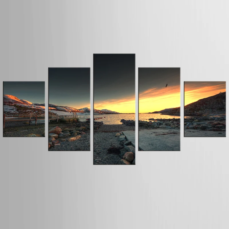 5 штук в рамке настенные картины подарок украшение дома Печать холст Картина