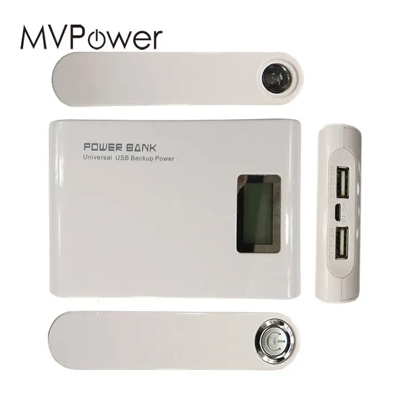 Чехол для аккумулятора MV power Bank Box универсальное зарядное устройство с двумя USB