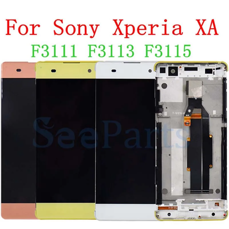 Оригинальный ЖК дисплей для SONY Xperia XA сменный дигитайзер сенсорного экрана в