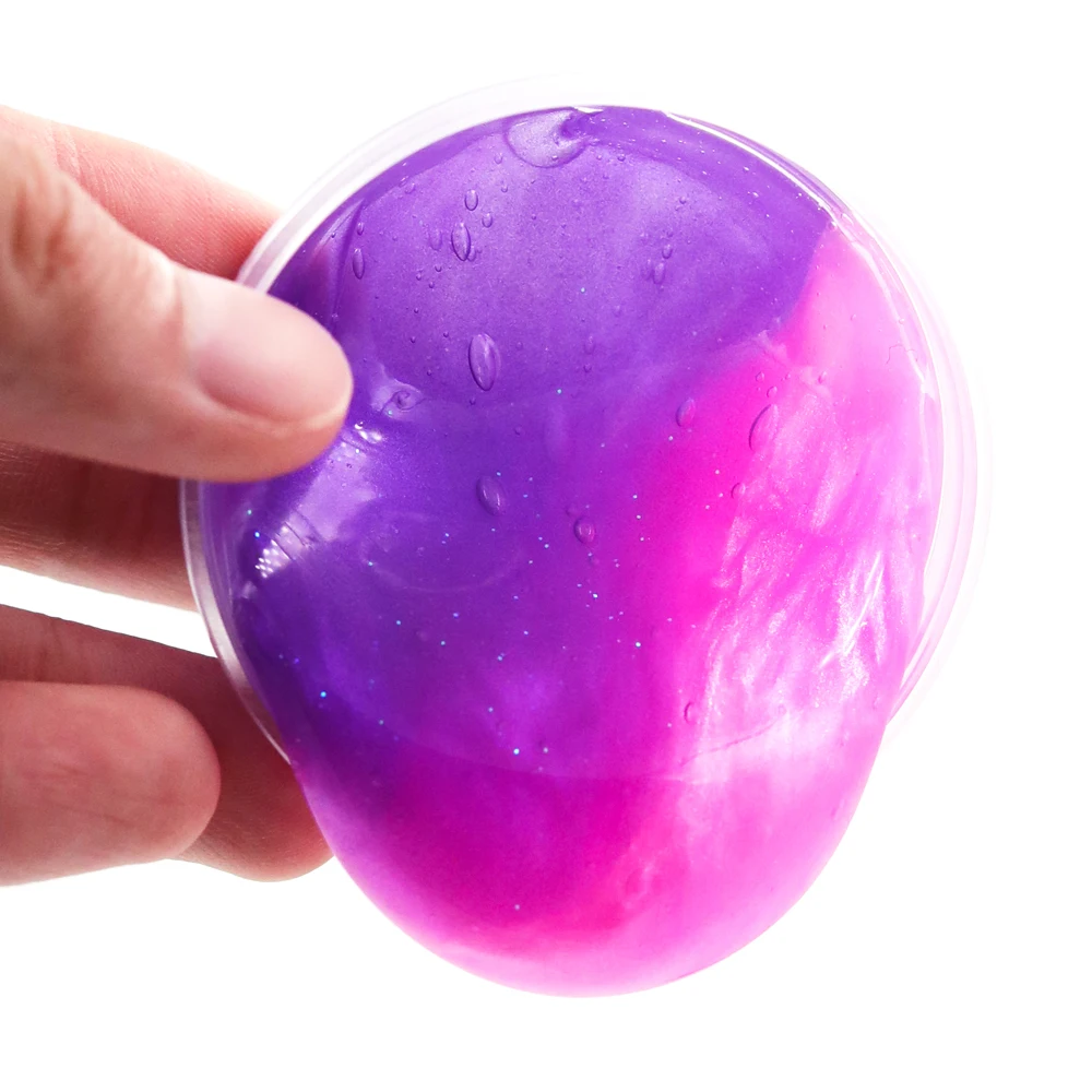 Пушистый слизи блеск шпатлевка мягкая глина светильник Playdough Lizun поставки слаймов талисманы Пластилин Жевательная Полимерная глина антистресс
