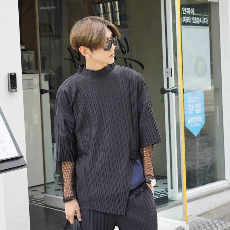 Фото! Летняя персонализированная футболка с коротким рукавом Мужская свободная