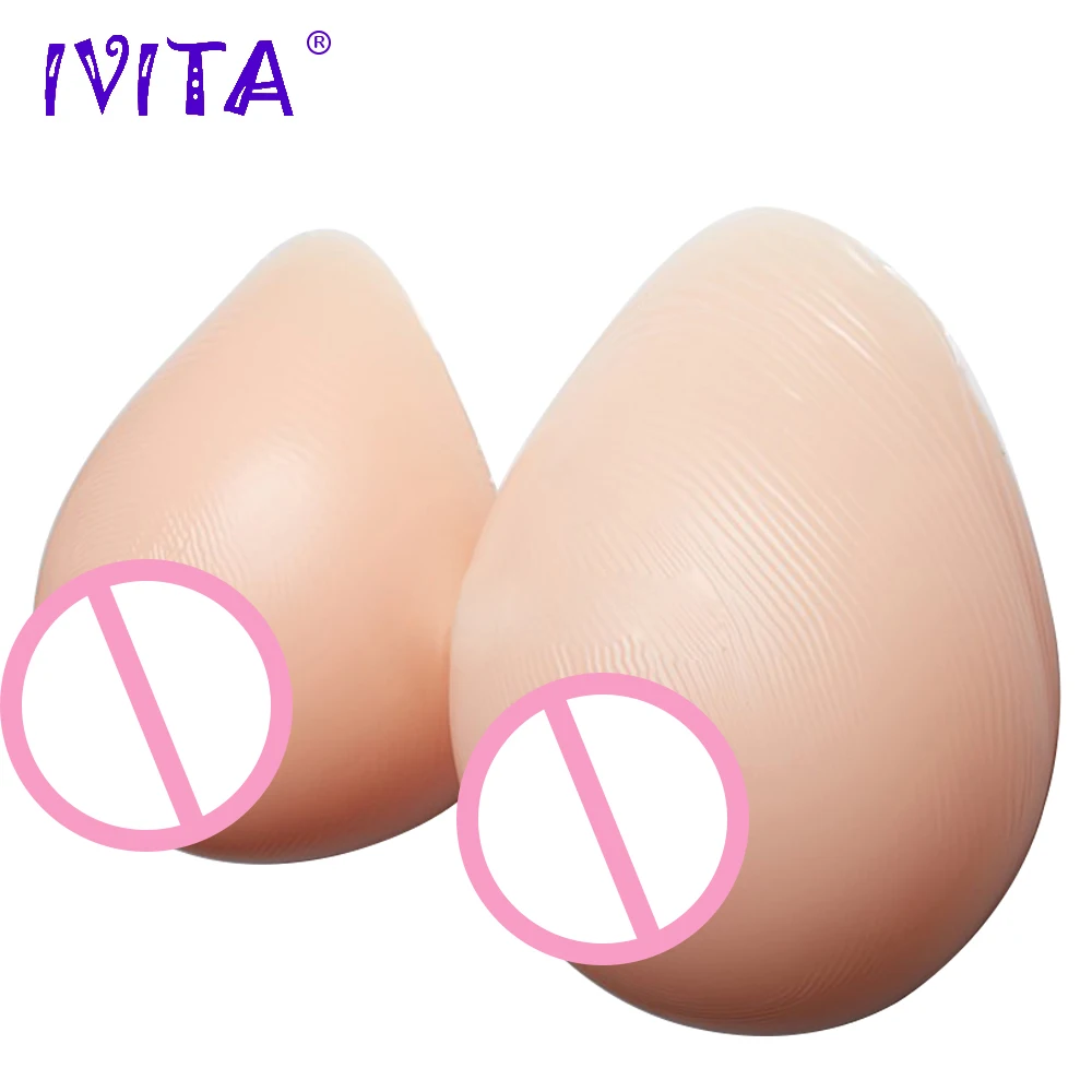 IVITA 600 г поддельные силиконовые груди для трансвеститов Драг королева костюмы