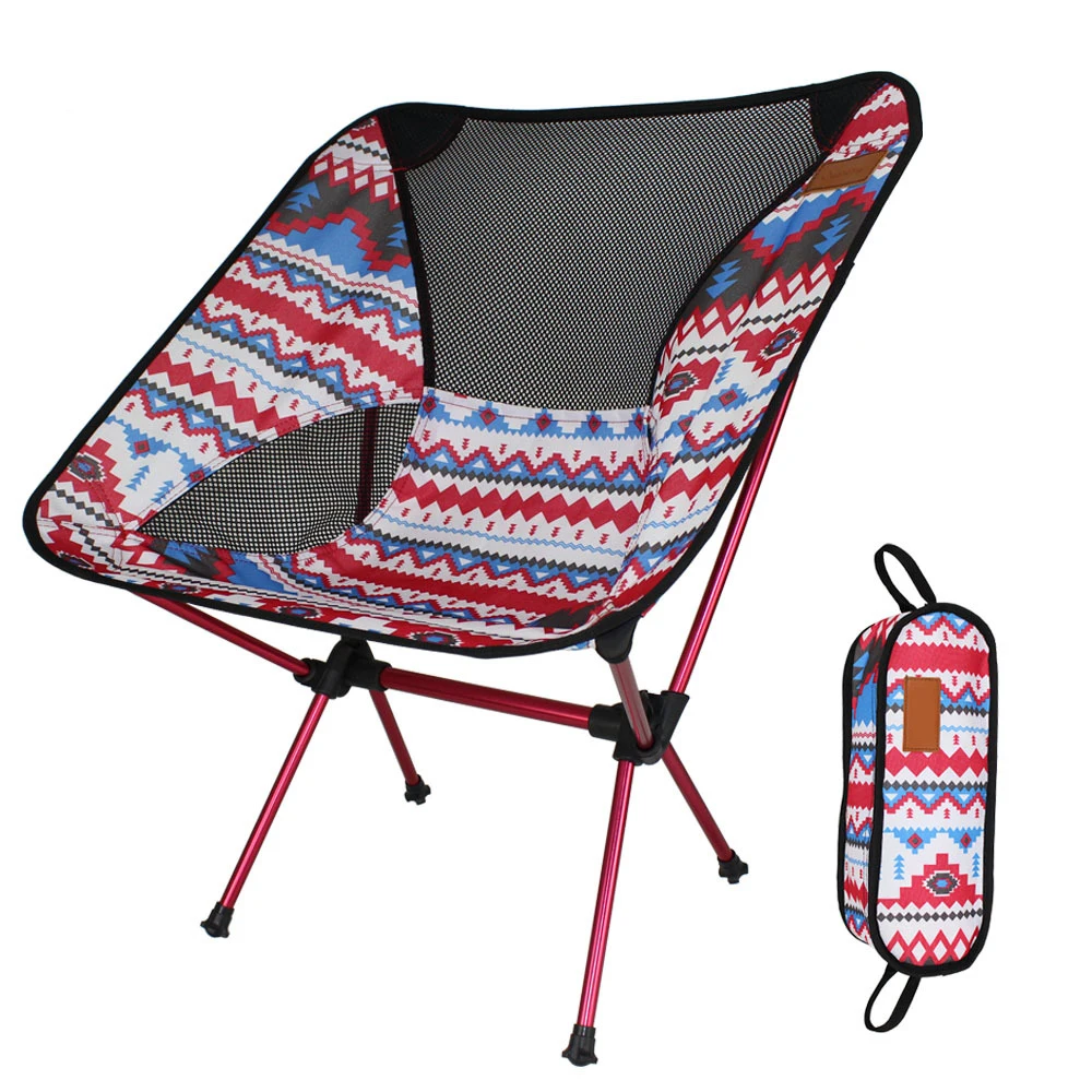 

Ultralight Folding Camping Chair Durable Portable Compact Outdoor Travel Beach Picnic Hiking Fishing Chair for BBQ Hunting Trip