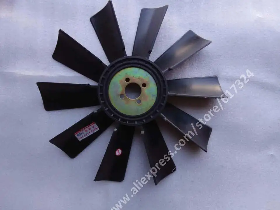 Вентилятор охлаждения для двигателя Weichai R4 серии диаметр 490 мм номер детали:|engine