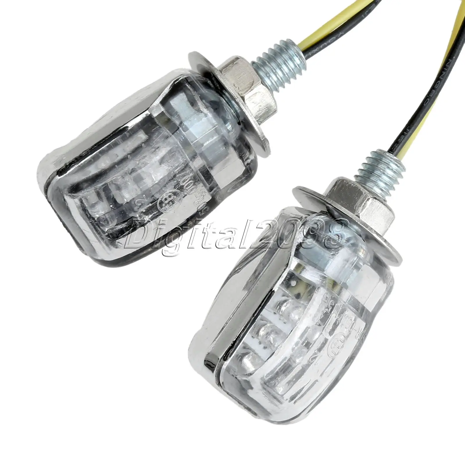 2 шт. поворотники для мотоцикла 6 светодиодов|flasher for led|flasher ledflasher light |