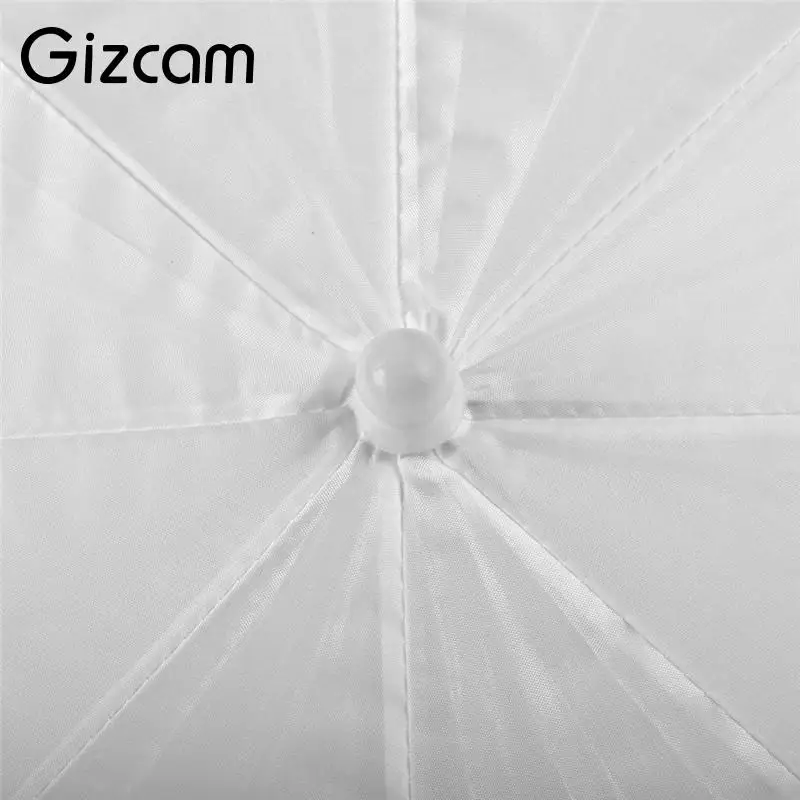 Зонт для студийной фотосъемки Gizcam 33 &quot83 см белая лампа аксессуары фотостудии