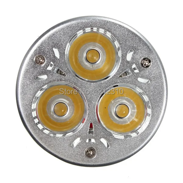 Горячий! Светодиодная лампа MR16 E27 GU10 3X3W 9 Вт 85 В ~ 265 В/12 высокой мощности 100 шт./лот |