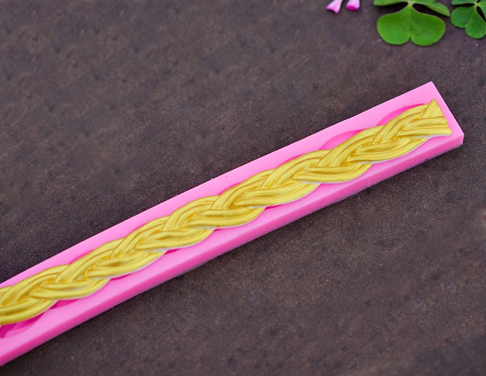 Border Silicone Mold Fondant Cake Decorating Tools Confeitaria Chocolate Biscuit Cookie Sugarcraft | Дом и сад