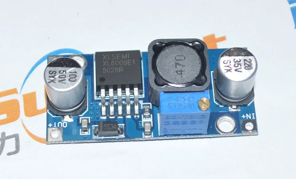 Регулируемый Модуль бустера постоянного тока XL6009 10 шт./лот модуль питания LM2577