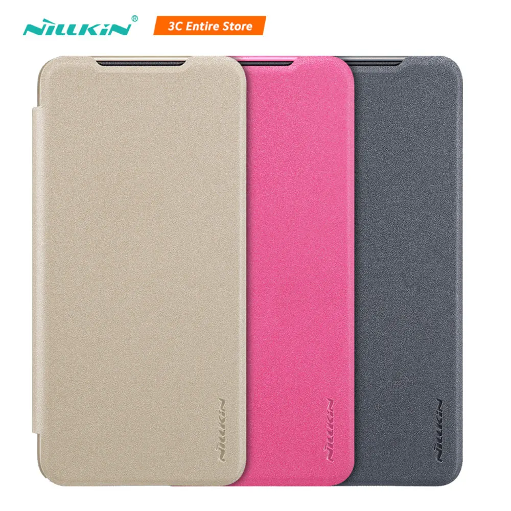 Filp чехол для Xiaomi mi9/mi 9 Explore ore NILLKIN Sparkle супер тонкий флип из искусственной кожи с