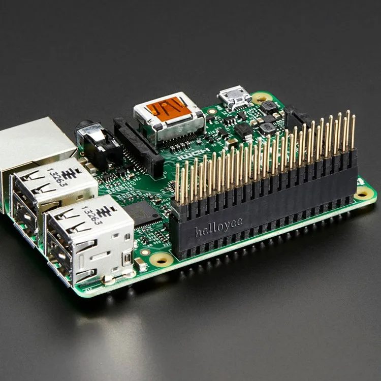 Hellotronics 10 шт./лот 8 5/5 0/10 5 мм Raspberry Pi A + B 2 3 4 Экстра Высокий 2x20 Pin разделители