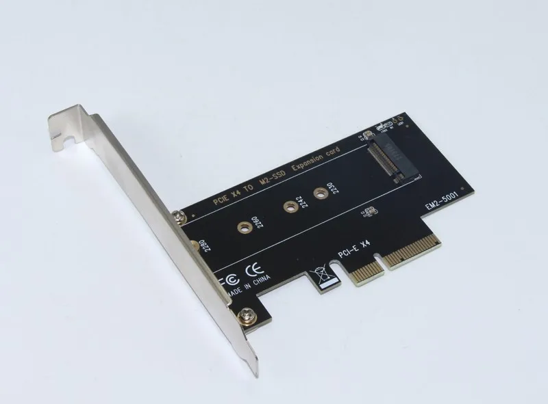 Полная скорость M.2 NVMe SSD NGFF к PCIE X4 адаптер M ключ интерфейсная карта поддержка PCI Express 3,0x4 2230 2242 2260 2280 Размер m.2 SSD