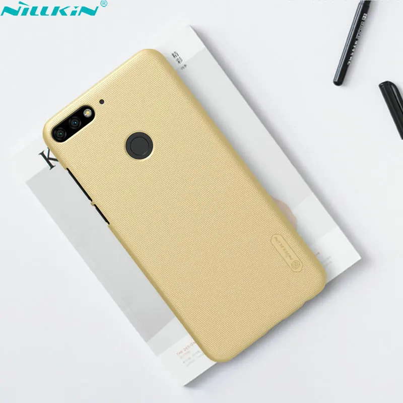 Оригинальный чехол NILLKIN для huawei Y7 Prime 2018 / Nova 2 Lite матовый чехол-накладка sHuawei Honor 7C Pro