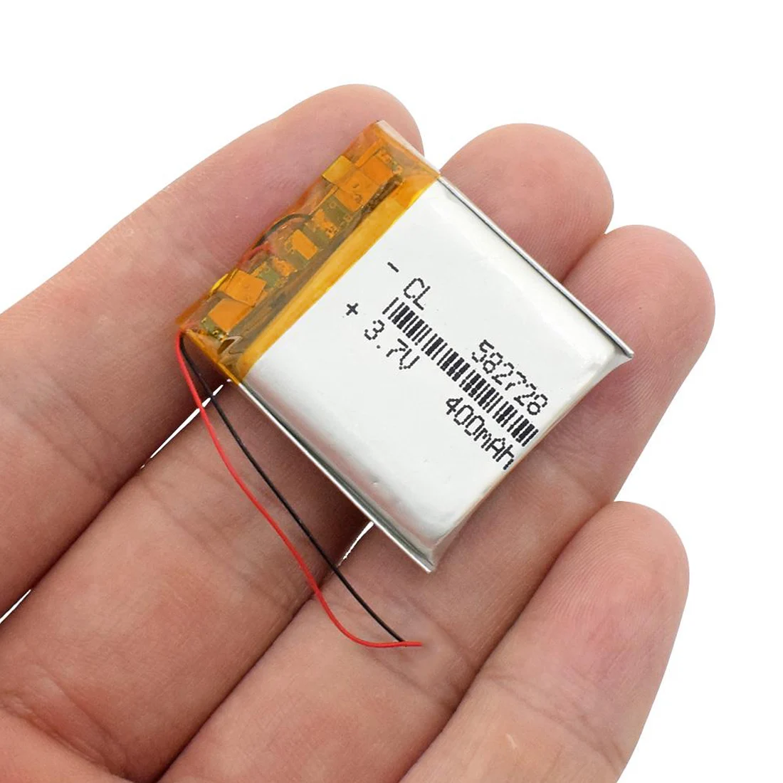 Перезаряжаемый литий-полимерный аккумулятор 3,7 V 400mAh 582728 для Q50 G700S K92 G36 Y3 Детские умные часы MP3 Bluetooth гарнитура