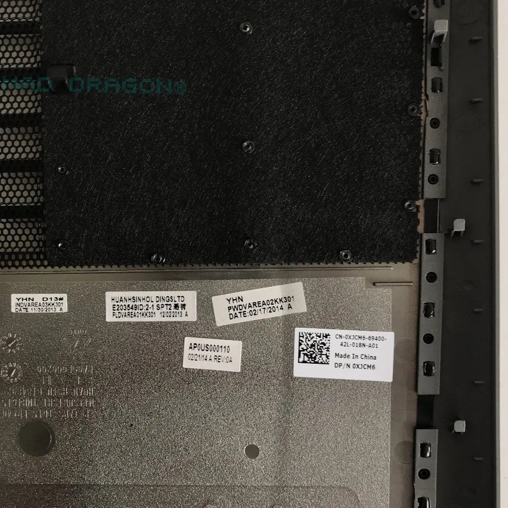 Новый и оригинальный чехол для ноутбука DELL ALIENWARE 14 нижняя большая дверь E XJCM6 0XJCM6 |