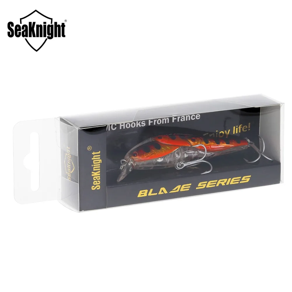 SeaKnight Minnow SK037 рыболовная приманка 1 шт. 10 2 г 78 мм 0 м плавающая твердая 3D рыбий глаз