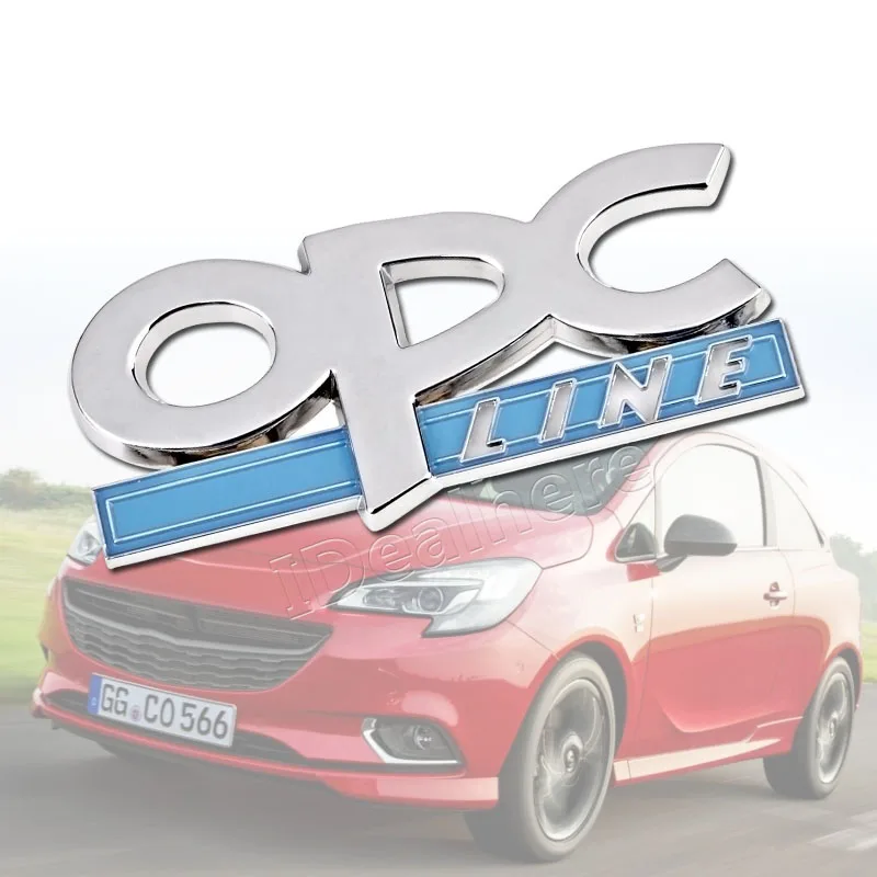 1 шт. 3D металлический OPC линия эмблемы автомобиля Стикеры наклейка для Защитные