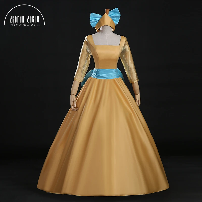 Костюм для косплея анастазии из мультфильма на заказ костюмы Хэллоуин женщин