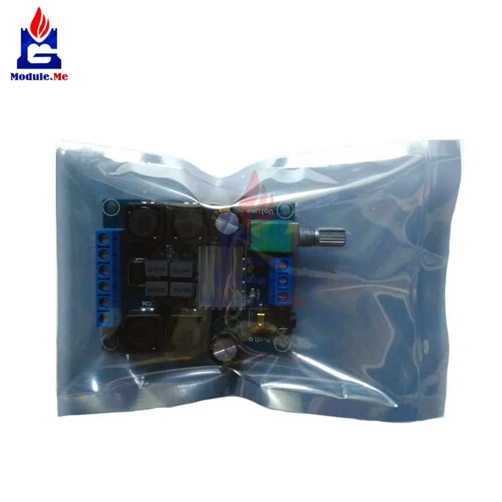 50Wx2 TPA3116 D2 Dual 2 канала DC 4,5-27 V Цифровой Мощность усилитель доска двухканальный стерео, и он имеет высокую эффективность Защита от неправильной полярности