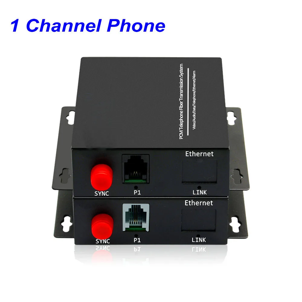 1/2/4/8/16/32 channel Telephone Converters - PCM Voice Tel Over Fiber Optic Multiplexer,Support Caller ID and Fax Function