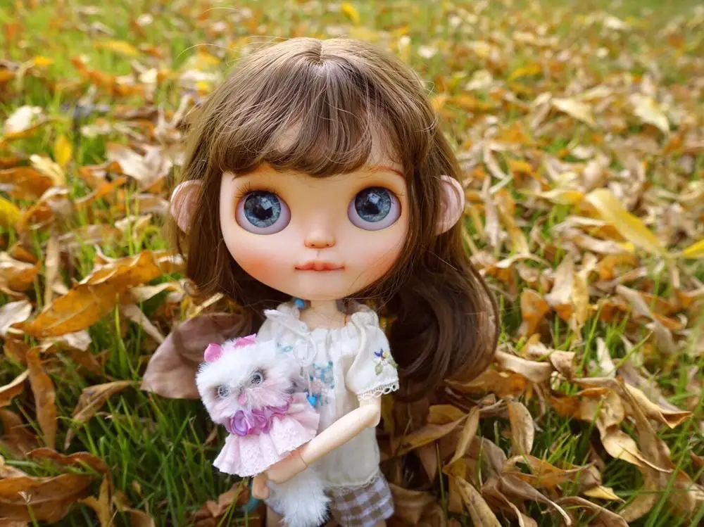 1/6 BJD 30 см кукольные игрушки, 19 шарниров, высокое качество, китайская Кукла BJD, шарнирная кукла, милая девочка с коричневыми длинными волосами, путающаяся blyth