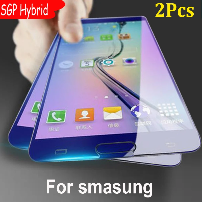 2 шт. для Samsung Galaxy S3 S4 S5 s6 mini S7 G930 S 7 6 g9198 i9300i i9192 s7272 закаленное стекло чехол с
