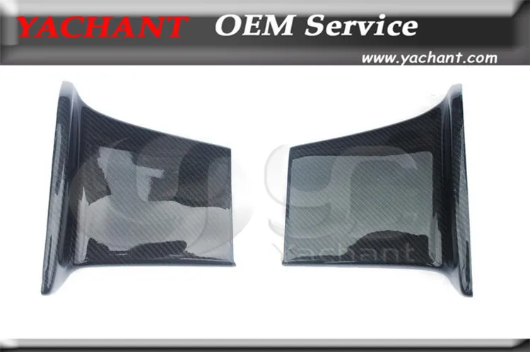 Задний спойлер из углеродного волокна Jun Style более высокие ножки подходят для