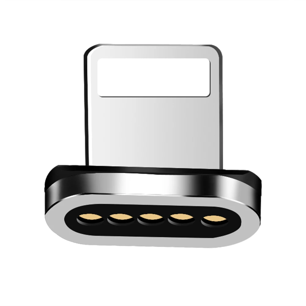 Магнитный кабель Олаф 3A для iPhone X 8 7 Micro usb type C кабель передачи данных для быстрой зарядки для samsung Xiaomi huawei магнитное зарядное устройство - Цвет: 8 Pin Plug