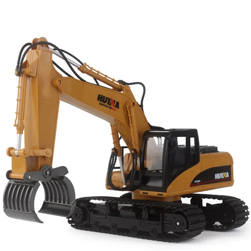 

HuiNa 570 2,4G 1/12 RC экскаватор 16 каналов металлическая зарядка радиоуправляемая модель автомобиля, игрушки