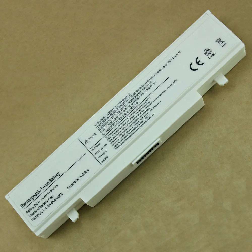 Аккумулятор для ноутбука samsung NP270E5E 270E 270E5V 275E5V AA PB9NC6B PB9NS6B белый|Аккумуляторы