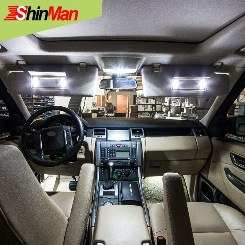

ShinMan12x LED CAR Light Car LED Interior Car lighting For Volkswagen ECO eco All LED Interior Light kit 2007-2015 Car Interior
