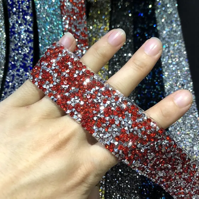 Праджня Цвет исправление горный хрусталь для отделки аппликации Strass цепь стразы