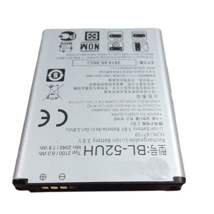 ALLCCX Высокое качество батареи мобильного телефона BL-52UH для LG L65 D285 D320 VS876 D325 D329 MS323