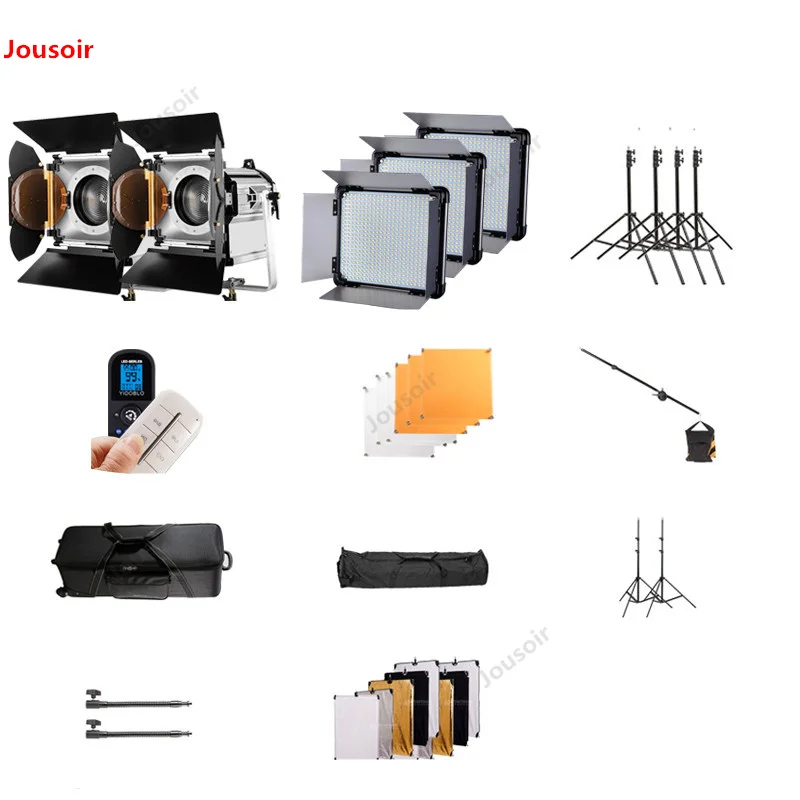 E528+3000W Movie Spotlight Micro Video Interview Studio Photography Lighting Set CD50 T07 | Электроника