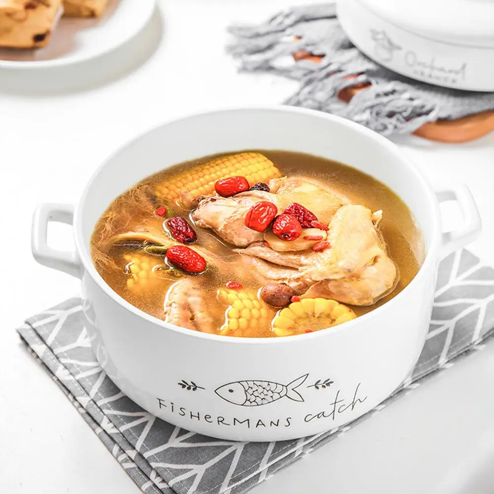 Adeeing многофункциональная кухонная Пароварка двухслойная керамическая кастрюля для приготовления пищи