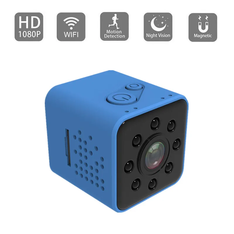 Мини камера SQ23 HD с поддержкой Wi Fi 1080P ночного видения|Компактные видеокамеры| |