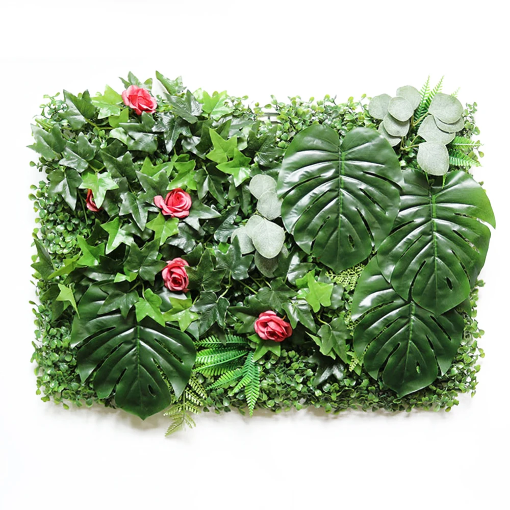 A2 Hot Sales 40*60 cm Simulation Artificial Green Lawn Plastic For Wedding Hotel Background Home Garden Wall Decoration - Цвет: A2