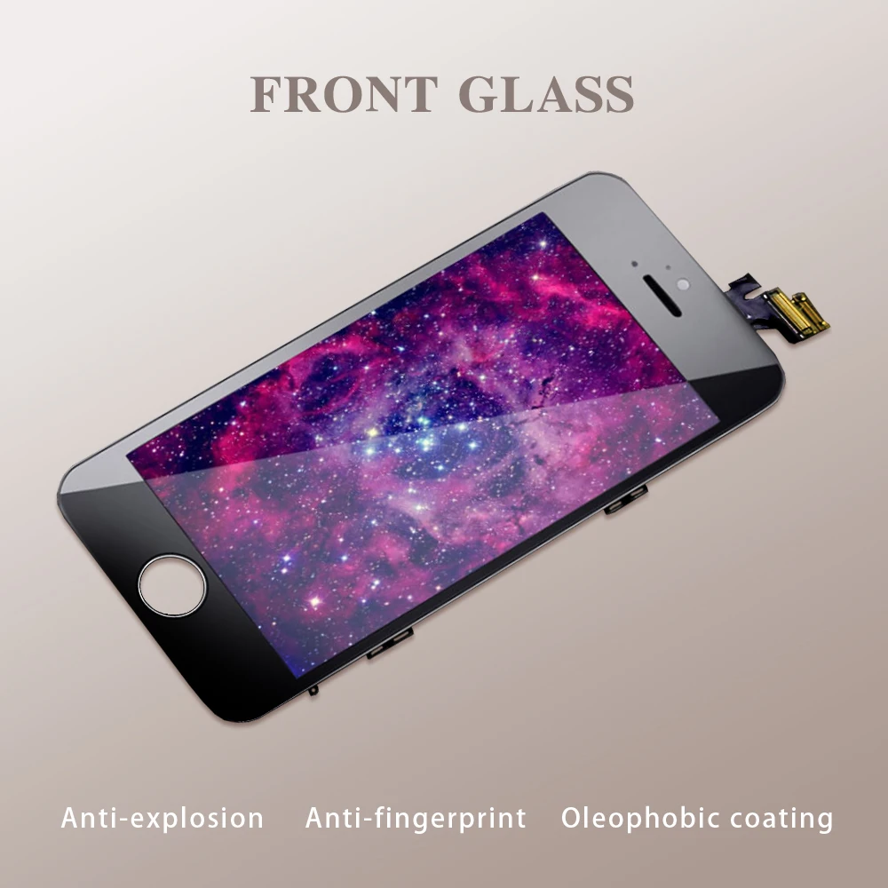 Пожизненная гарантия AAA + качественный ЖК дисплей для iPhone 5 5G 5S 5C SE 4 ''кодирующий