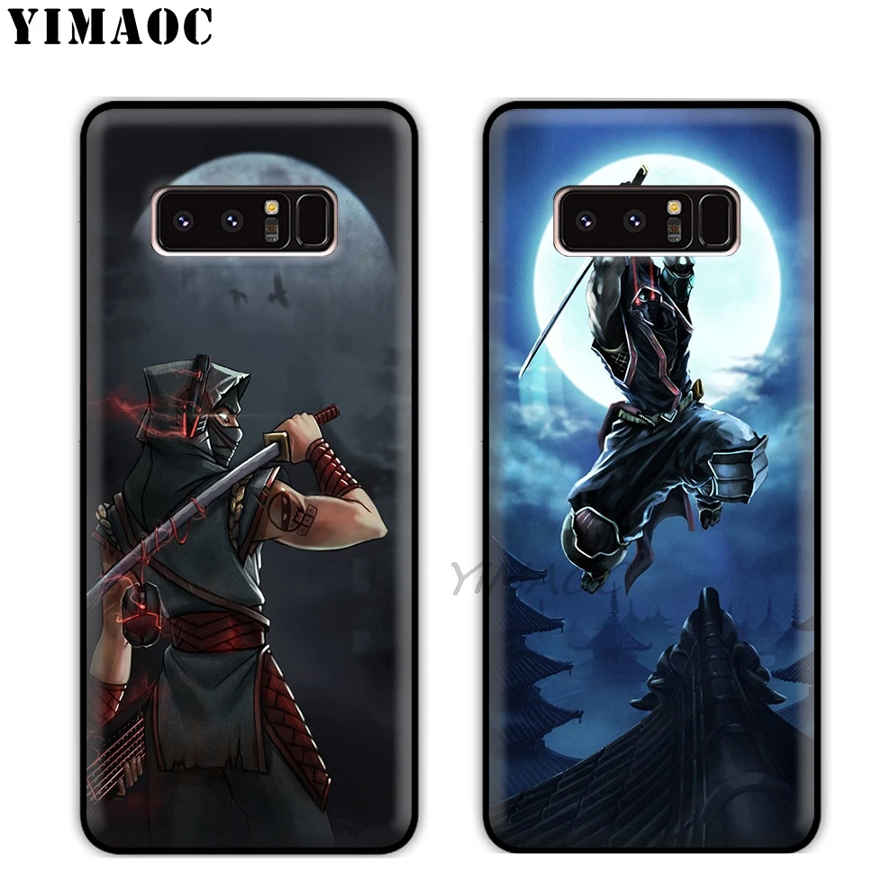 Мягкий силиконовый чехол YIMAOC Japan The Samurai Ninja из ТПУ для Samsung Galaxy S10 S10e S9 S8 Plus S7 S6 Edge &amp