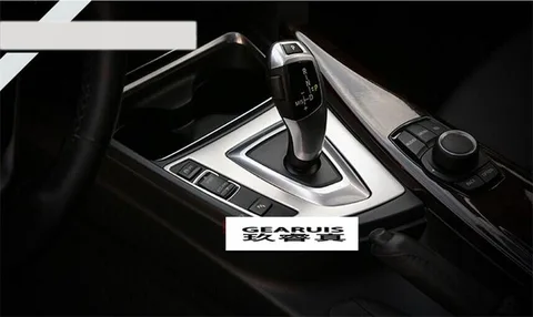 Декоративная лента из нержавеющей стали для панели переключения передач, автомобильная Накладка для BMW LHD F30 3 серии 3GT 316i, молдинговая наклейка для интерьера автомобиля