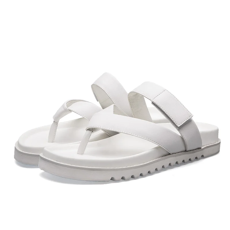 2017 г. Летняя обувь мужские тапочки для отдыха Стиль удобные дышащие модные