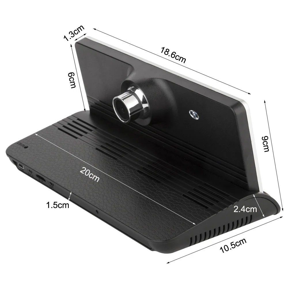 Новый 7 &quotWi Fi dvr камера gps навигации 16 ГБ Встроенная память Android 4 двойной объектив
